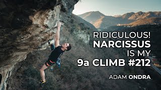 Climbed My 9a Number 212  Narcissus  Adam Ondra [upl. by Sheehan]