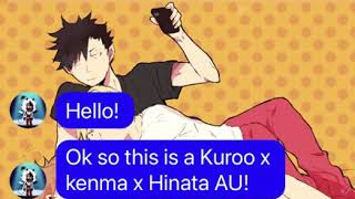 Kuroo x kenma x Hinata ep1 [upl. by Mcgannon]