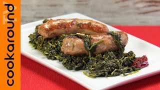 Salsiccia e friarielli  Ricette secondi sfiziosi [upl. by Friedly]