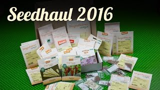 Seed Haul 2016  Gemüseanbau  Aussaat  Biosaatgut [upl. by Nylauqcaj760]