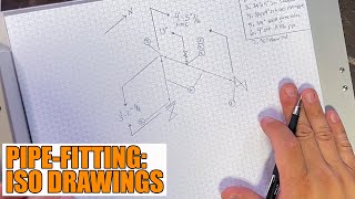 How to Read and Draw Piping Blueprints  Pipefitting ISO Drawing [upl. by Nylirrehs60]