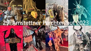 29 Amstettner Perchtenlauf 2023 [upl. by Yrollam]