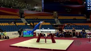 VELICKOVIC Petar SRB  2018 Artistic Worlds Doha QAT  Qualifications Pommel Horse [upl. by Attenal]