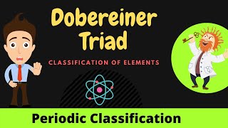 Dobereiners Law of Triads  Dobereiner Triads Class 9 [upl. by Vincenz]