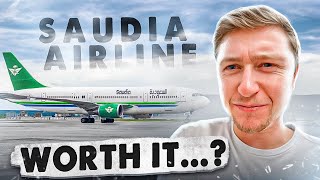 Flying SAUDIA AIRLINE 2 times in one day… First Time Honest Review [upl. by Nediarb386]