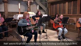 Möge die Straße  Gitarrengruppe Josbach [upl. by Kcirdehs]