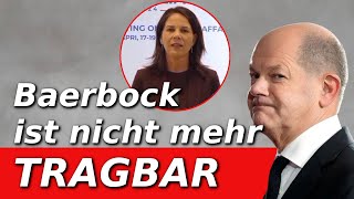 Außenministerin Baerbock tritt völlig planlos vor die Kameras [upl. by Gaspar]