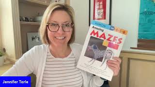 Amazing Mazes  Kumons Practice Books  Childrens Book Recommendation amp Tips [upl. by Whitver]