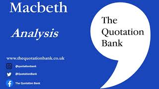 The Quotation Bank Revision Guide Macbeth GCSE English Literature  Feverous Earth in Act 2 Scene 3 [upl. by Fortin]