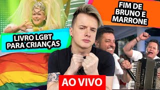 Xuxa cria polêmica com livro LGBT para crianças  Treta na dupla Bruno e Marrone [upl. by Leola]