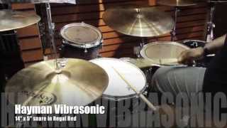 Kwesis Corner with Hayman Vibrasonic snares  Second hand drums [upl. by Ayotel83]