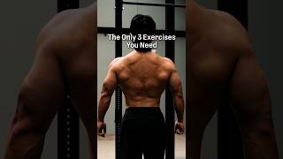 These are the ONLY exercises you need to target your BACK 🫡 [upl. by Hgeilhsa]