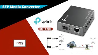 TpLink MC220L Gigabit SFP Fiber Optic Media Converter Solution For CCTV Installation [upl. by Epp]