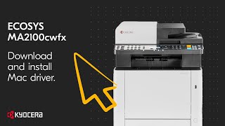 Kyocera MA2100 Download and Install Mac Driver [upl. by Zrike]