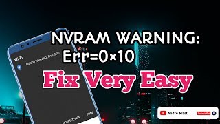 Wifi NVRAM WARNING Err  0x10 Fixed Mt6580 3 18 19 [upl. by Nosnirb]