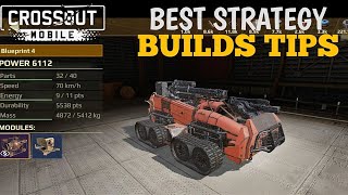 Best Strategy Builds Tips  Crossout Mobile Game [upl. by Hui345]