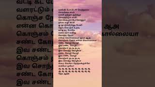 Sandakolia R Rahmanmadhushreemelody90 songTamil songMadhavanlove statuslovemusiclyrics🙏🙏🙏 [upl. by Inoek]