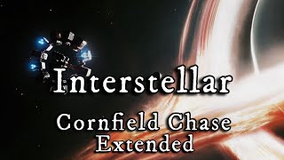 Interstellar  Cornfield Chase Extended  Space Visuals [upl. by Nawoj]