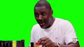 Hot Ones  Idris Elba Spicy Wings  Green Screen [upl. by Notnirt]