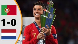 Portugal vs Netherland 10  Extended Highlights and goals UNL Final 2019 [upl. by Settera]