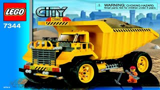 LEGO instructions  City  Construction  7344  Dump Truck [upl. by Belak]