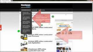 Tutorial instructiuni de folosire a chestionarelor pentru atestate httpchestionareazro [upl. by Gladine]