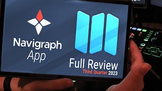 Navigraph App  Android Tablet  2023Q3 Ver Full Review [upl. by Noam]