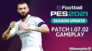 PES 2021 Gameplay Official Patch 10702  Datapack 70 [upl. by Ainej]