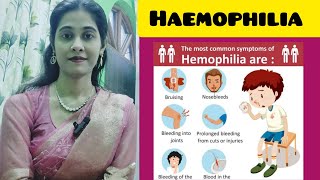 Biology Marathon Haemophilia by Anupma Singh  Class 12 [upl. by Kiehl120]