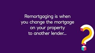 Money Bites l What is remortgaging [upl. by Derinna509]