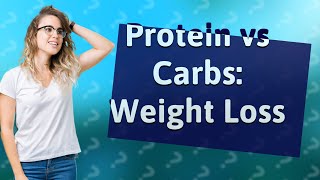 Will I lose weight if I eat more protein and less carbs [upl. by Dnomasor]