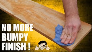 Improper sanding between coats of finish HOW TO AVOID IT [upl. by Allecsirp90]