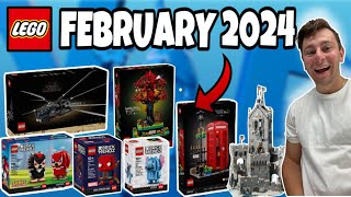 Every LEGO Set Releasing February 2024  Promos Releases amp Bricklink Sets [upl. by Perkoff290]