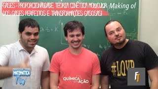 Proporcionalidade Teoria dos Gases Perfeitos e Transformações Gasosas [upl. by Eizzik]