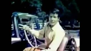 Robert Horton Wagon Train vintage 1959 Ford Galaxie Sunliner Convertible TV Commercial [upl. by Moira]