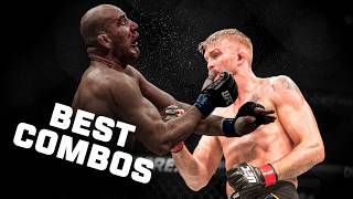 GREATEST UFC KNOCKOUT COMBOS 🚨 [upl. by Aicele]