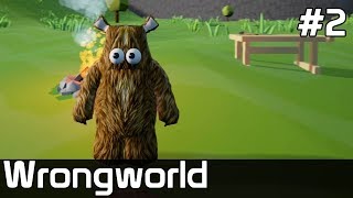 Wrongworld GAMEPLAY PL 2 Stół do CRAFTOWANIA [upl. by Rihat]