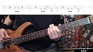 The Midnight Special by CCR  Bass Cover with Tabs PlayAlong [upl. by Amati]