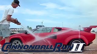 Cannonball Run II 1984 Lambo Opening Scene 4K HDR [upl. by Jessalyn144]