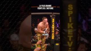 Comme quoi le cerveau vaut parfois mieux que les muscles en MMA 😳 ufc [upl. by Lindy]