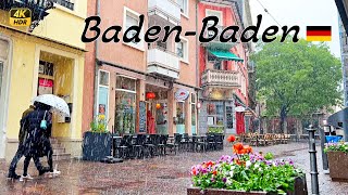 Germany BadenBaden an unexpected historical place🇩🇪 4K HDR [upl. by Yeoz]