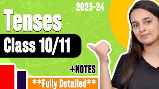 Tenses Class 10Class 11  Tenses in English Grammar with Examples  CBSE English Grammar 20232024 [upl. by Navetse165]