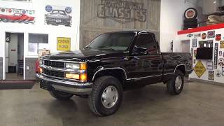 1996 Chevrolet Silverado 1500 Z71 Regular Cab Short Box Walk Around [upl. by Eekram]