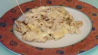 Pasta con atún y crema gratinada Fácil rápida y bara bara  Episodio 8 [upl. by Collum]