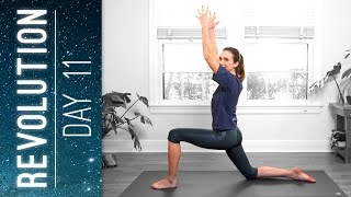 Revolution  Day 11  Align Practice  Yoga With Adriene [upl. by Schilit]