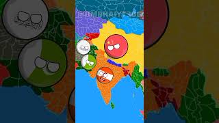 Bharat is making akhand Bharat 🇮🇳🚩voice creditCountrysworld countryballindiatrendingviral [upl. by Arela879]