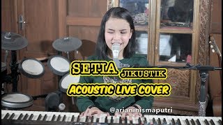 setia  jikustik akustik live cover by putri [upl. by Marston]