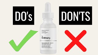 How To Use The Ordinary Niacinamide 10  Zinc 1 [upl. by Nodnalb609]