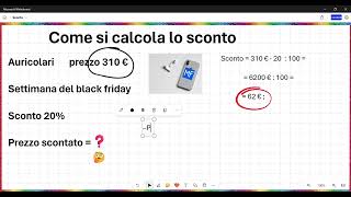 Sconto come si calcola [upl. by Kimberley]