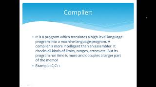 How CompilerInterpreter WorksCOMPILER INTERPRETER ASSEMBLER LINKER LOADERClearly Explained [upl. by Alaine]